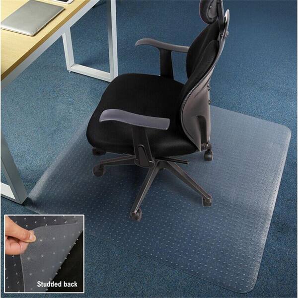 Chair Mat for Carpet with Lip Stud Non-Slip PVC Carpet Protector for Home Office 
