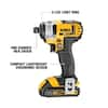 BLACK+DECKER 20V Lithium-Ion Cordless Drill/Impact Driver 2 Tool Combo Kit  BD2KITCDIBC - The Home Depot