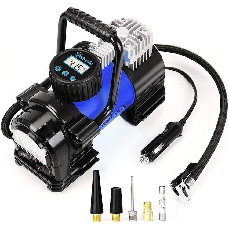 AstroAI AIRUN Z1 12V DC 150PSI Corded Portable Tire Inflator Air Compressor