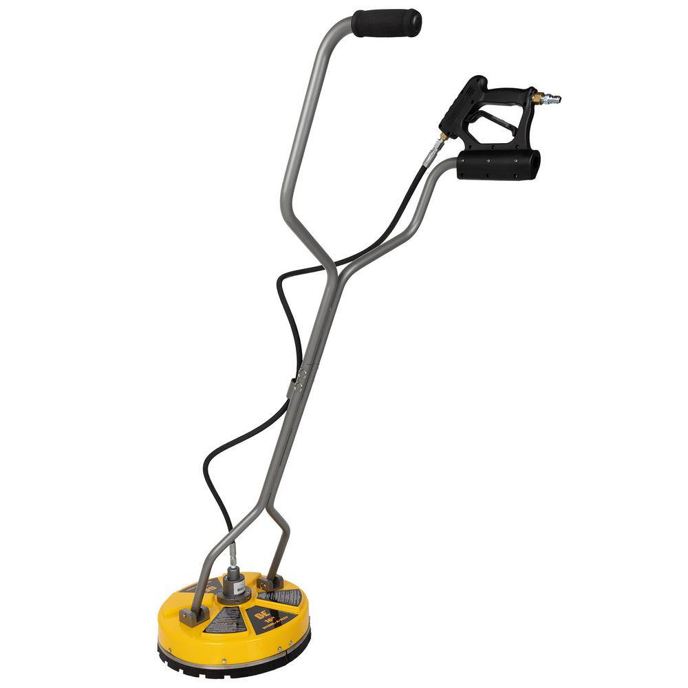 Yellow 16" Surface Cleaner with Ergonomic Handles