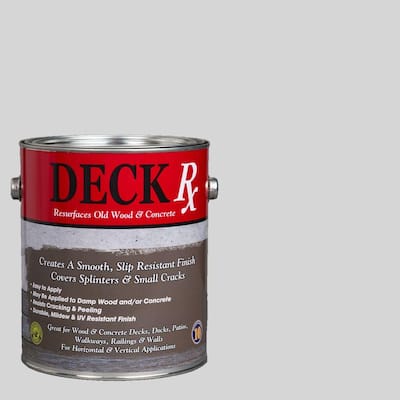 Deck Rx 1 gal. Weathered Gray Wood and Concrete Exterior Resurfacer