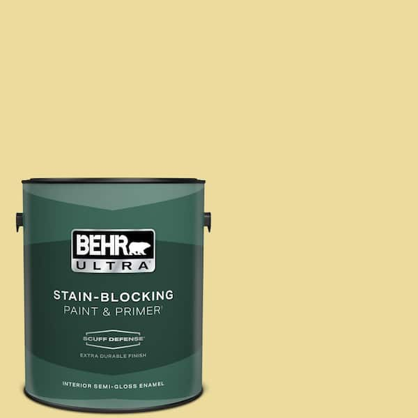 BEHR ULTRA 1 gal. #P330-3A Flourish Extra Durable Semi-Gloss Enamel Interior Paint & Primer