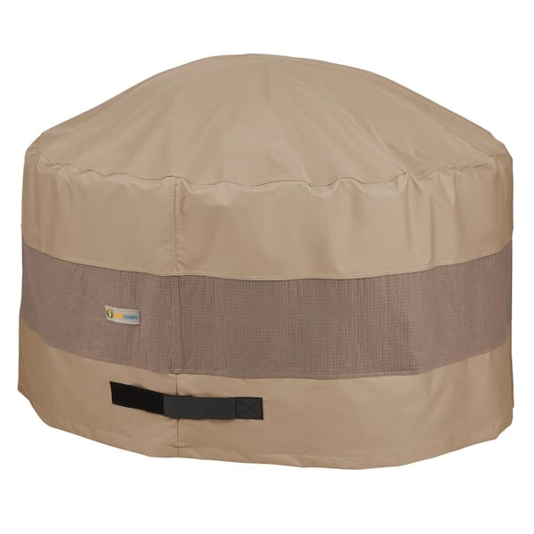 Duck Covers Elegant 52 in. Dia 24 in. H Round Fire Pit Cover