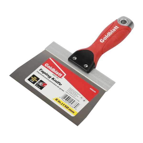 Goldblatt 6 in. Stainless Steel Taping Knife
