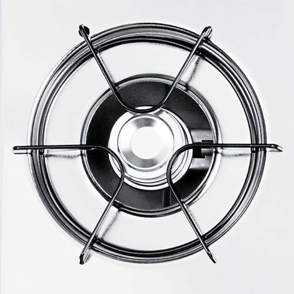 30 in. Chrome 4 Burner Gas Cooktop with Spark Ignition