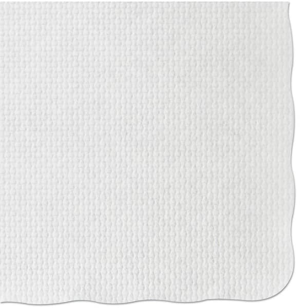 Hoffmaster 9-3/4 in. x 13-3/4 in. White Barato Patterned Placemats (1000 Per Case)