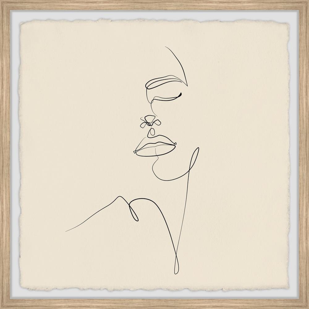 Isabelle by Marmont Hill Framed People Art Print 12 in. x 12 in.