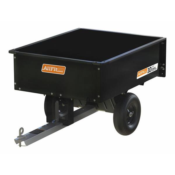 AllFitHD 10 cu. ft. 600 lb. Capacity Steel Dump Cart