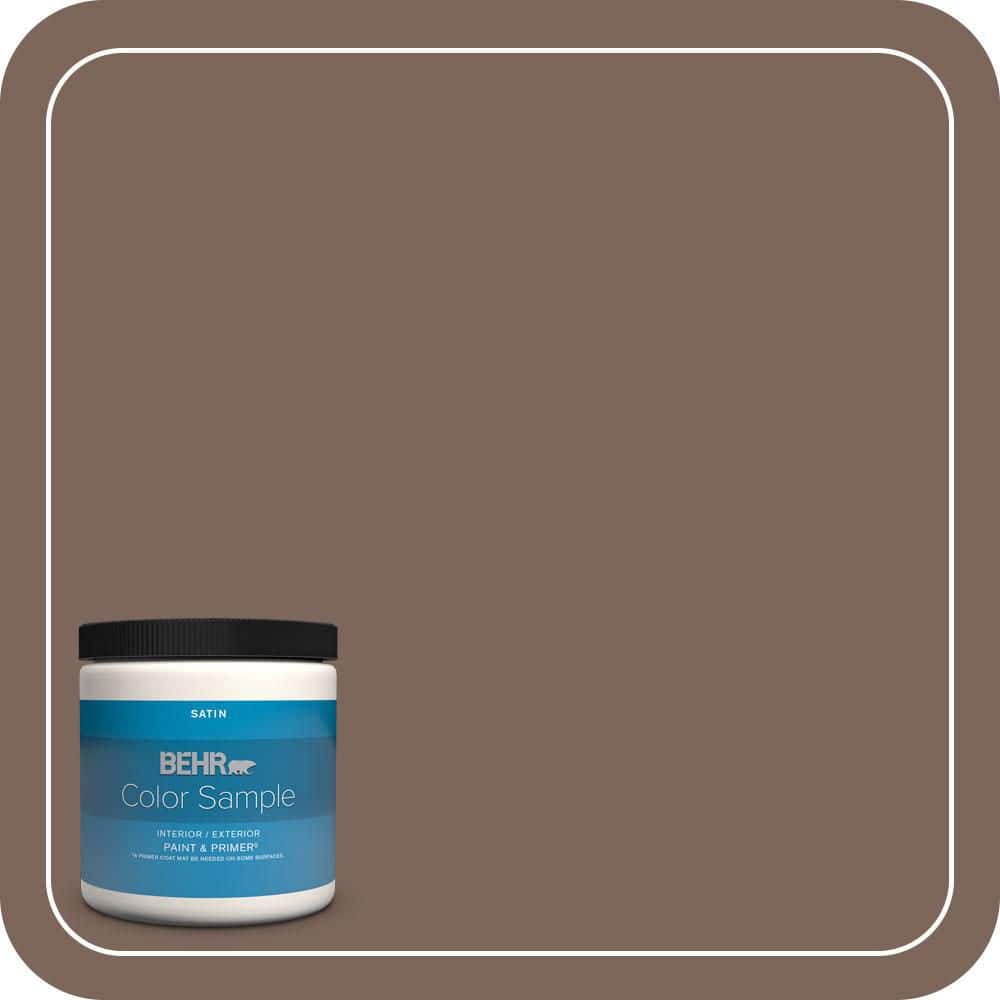 8 oz. #BNC-23 Almond Truffle Satin Enamel Interior/Exterior Paint & Primer Color Sample price history on PriceWatchPro