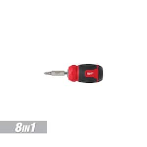 8-In-1 Compact Multi-Bit Screwdriver