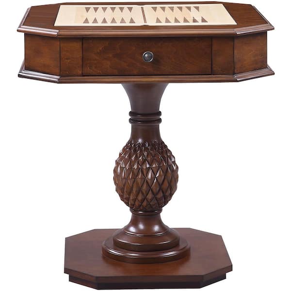 Worldwide II Brown with Cherry Game Table VA82847