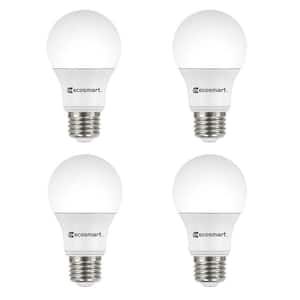 100-Watt Equivalent A19 Non-Dimmable LED Light Bulb Soft White 2700K (4-Pack)