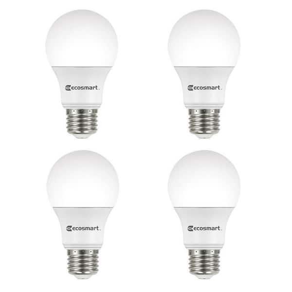 Unbranded 100-Watt Equivalent A19 Non-Dimmable LED Light Bulb Soft White 2700K (4-Pack)