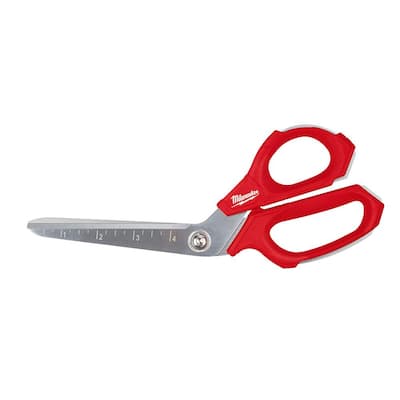 Wiss 12-1/2 in. Inlaid® Wide Blade Industrial Upholstery and Fabric Shears  W22W - The Home Depot