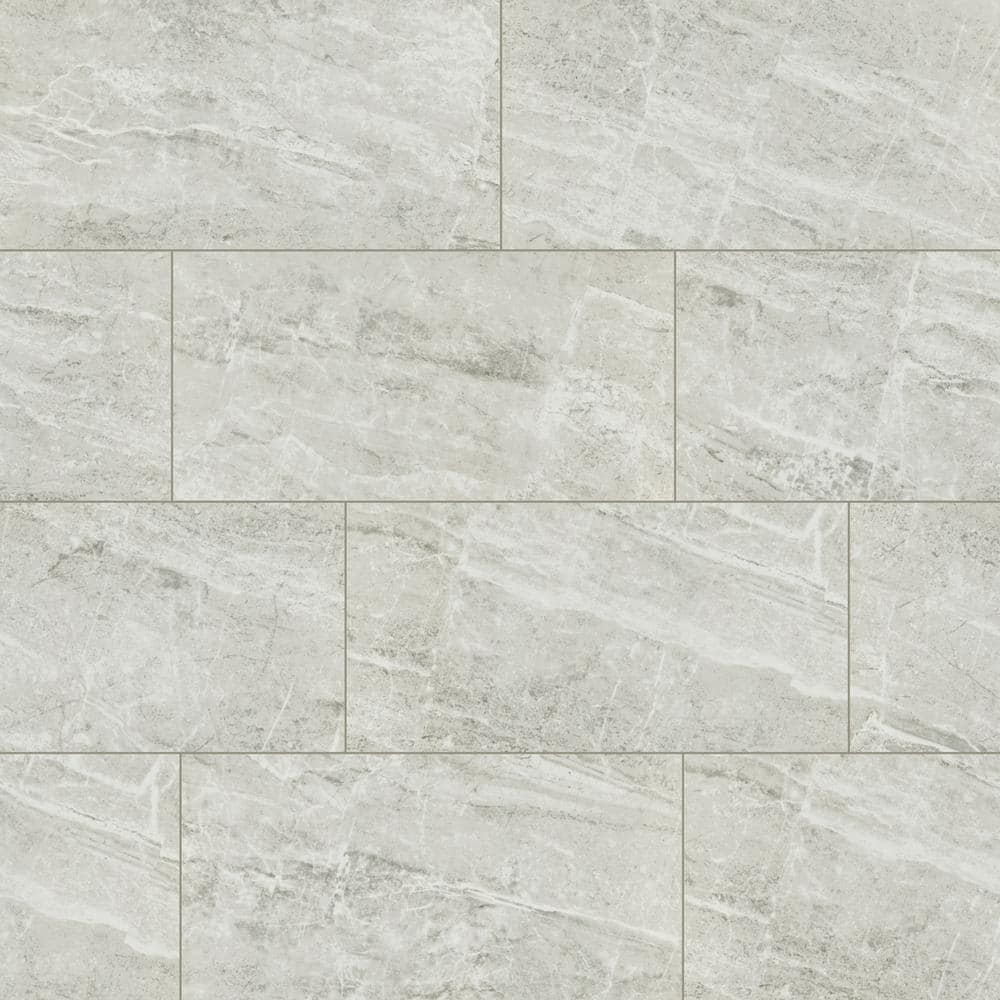MSI Sable Gray 12 in. x 24 in. Polished Porcelain Stone Look Floor and Wall  Tile (256 sq. ft./Pallet) NHDSABGRAY1224PP - The Home Depot