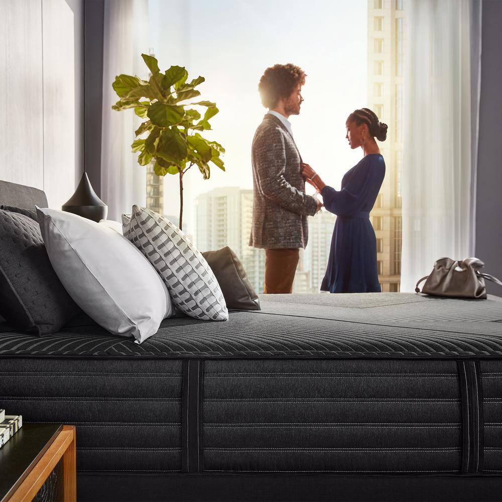 King Plush Hybrid Innerspring Gel Memory Foam Mattress