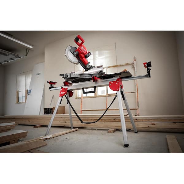 Milwaukee Folding Miter Saw Stand 48-08-0551 The Home Depot