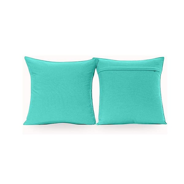 Unbranded 26 x 26 Waterproof Outdoor Throw Pillow Covers Set of  Decorative Farmhouse Garden Pillowcase Solid Cushion Cases AAB0D6WRMNHB