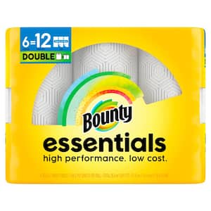 Essentials Select-A-Size White Paper Towel Roll (6 Double Rolls)
