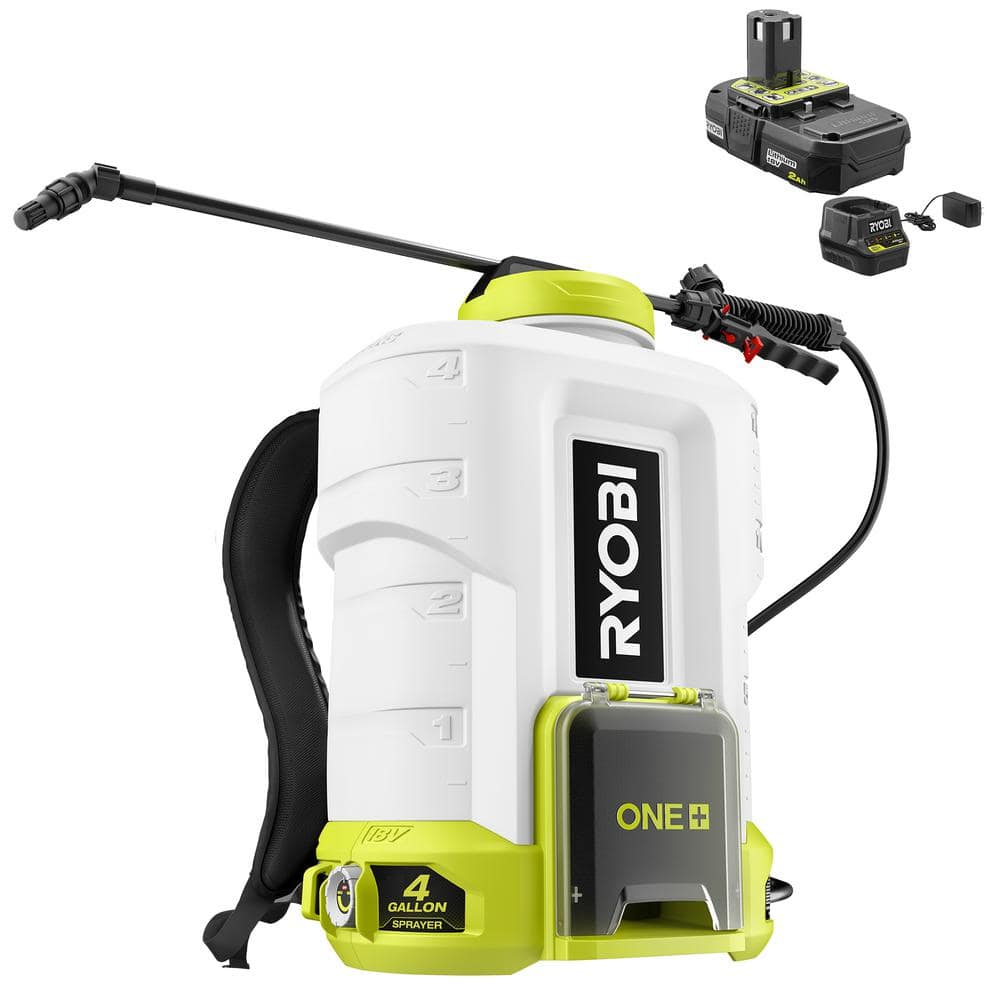 Ryobi One 18 Volt Lithium Ion Cordless Chemical Sprayer BATTERY&CHARGER 
