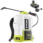 ONE+ 18V Cordless Battery 4 Gal. Backpack Chemical Sprayer with 2.0 Ah Battery and Charger