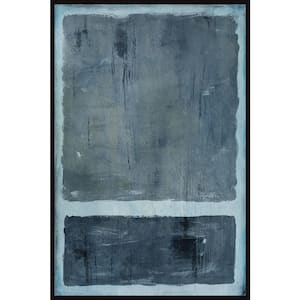 "Direction and Purpose" by Marmont Hill Floater Framed Canvas Abstract Art Print 60 in. x 40 in.