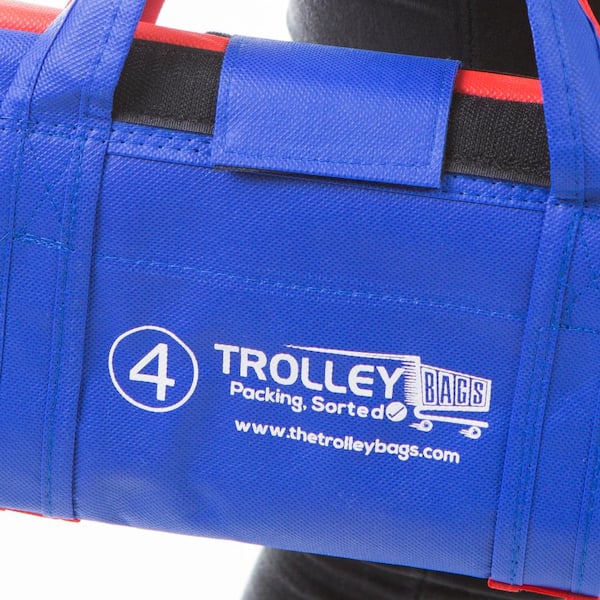 tunnel Maak een naam In de naam BergHOFF Trolley Bags Express Vibe Reusable Grocery Bags (Set of 4) TB013 -  The Home Depot