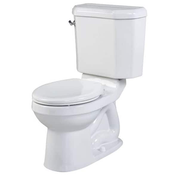 American Standard Doral Classic Champion 4 2-piece 1.6 GPF Single Flush Round Toilet in White