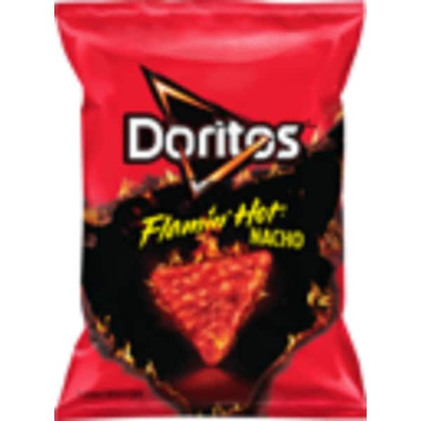 Doritos 3.125 oz. Flamin Hot Nacho Tortilla Chips