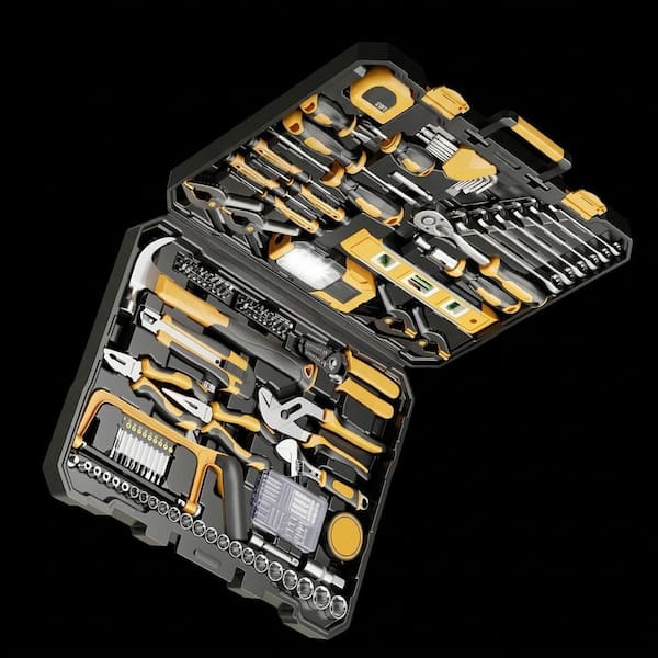 Oyezvary 239-Piece Tool Kit for Home Repairs, Automotive