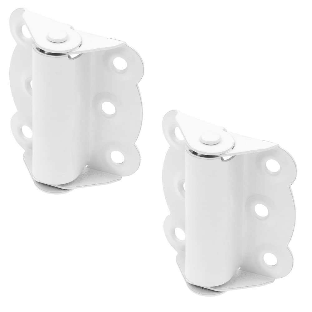 Storm and Screen Door Self Closing Hinge Set 2-3/4 in. with Screws, White (2 Pack) price history on PriceWatchPro