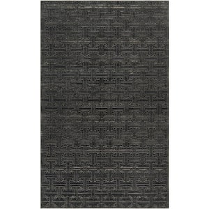 Uptown Collection Park Avenue Navy Blue 5' 0 x 8' 0 Area Rug