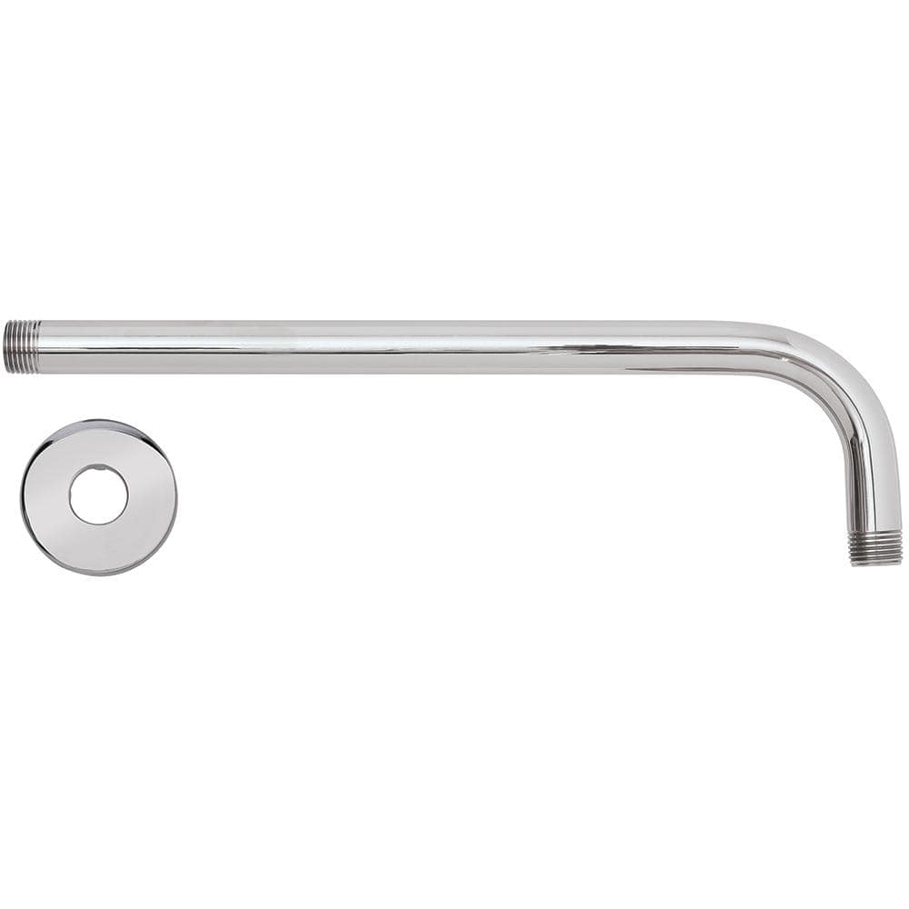 Glacier Bay 3-Spray Patterns with 1.8 GPM 5.4 in Wall Mount Fixed Shower  Head with Adjustable Shower Arm in Chrome 3075-512-WS1 - The Home Depot