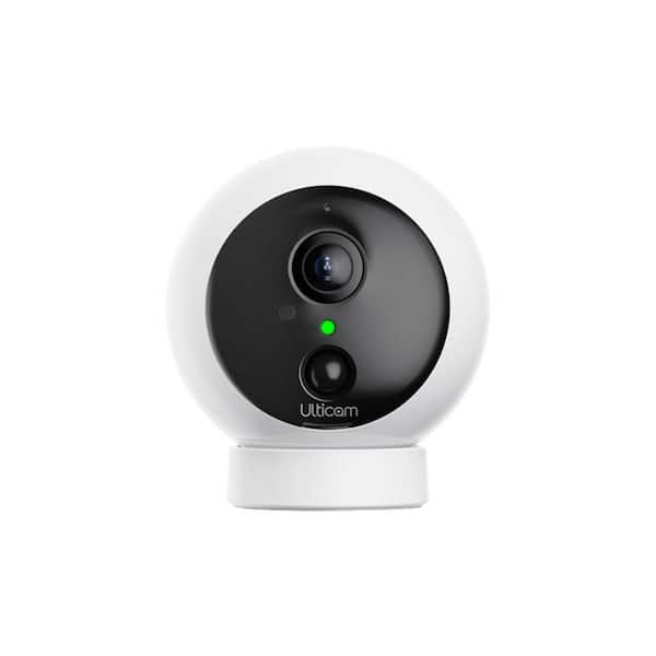 Ulticam Dot Wireless 2K Resolution Indoor/Outdoor Smart Battery Operated Security Camera with Night Vision
