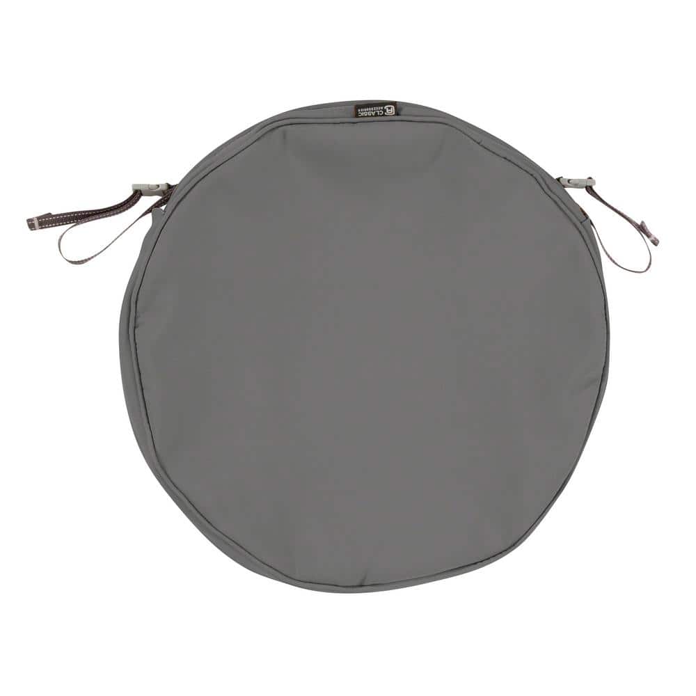 Montlake Fade Safe Light Charcoal 18 in. Round Outdoor Seat Cushion Cover price history on PriceWatchPro