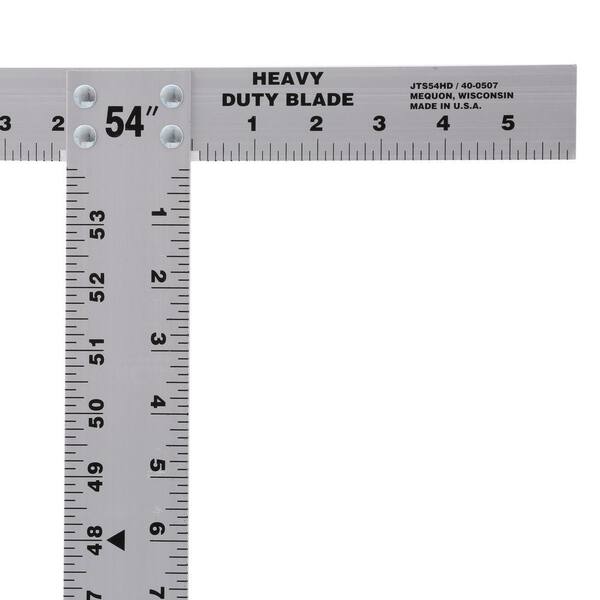 ToolPro 54 Drywall T-Square (2 PACK) In The Squares Department At