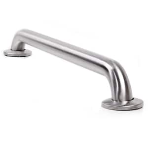 48 in. x 1-1/2 in. Concealed Screw Grab Bar in Brushed Stainless Steel