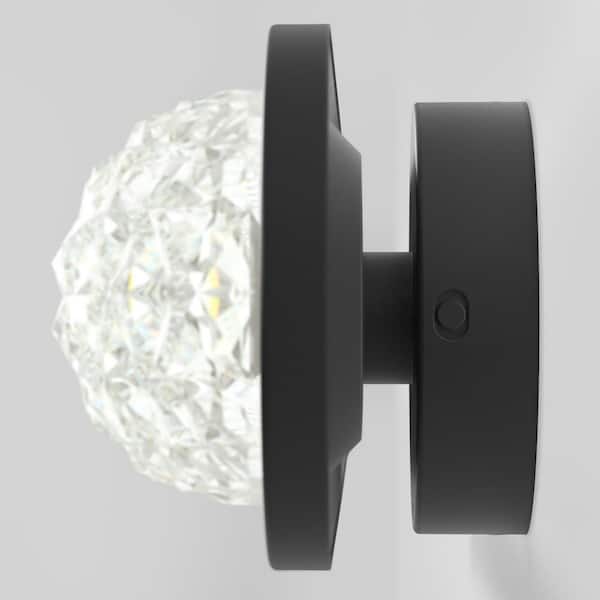 Artika Carat Long 27 in. 1 Light Matte Black Modern Integrated LED 3 CCT Vanity Light Bar for Bathroom VAN-CALC-HD2BL Artika Carat Long 27 in. 1 Light Matte Black Modern Integrated LED 3 CCT Vanity Light Bar for Bathroom VAN-CALC-HD2BL