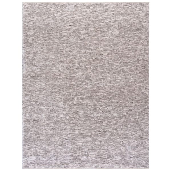Palmer 10 ft. x 13 ft. Ivory/Beige Distressed Abstract Area Rug