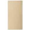 Art3dwallpanels Slat Design Oak 2 Ft. X 4 Ft. Decorative PVC Drop ...