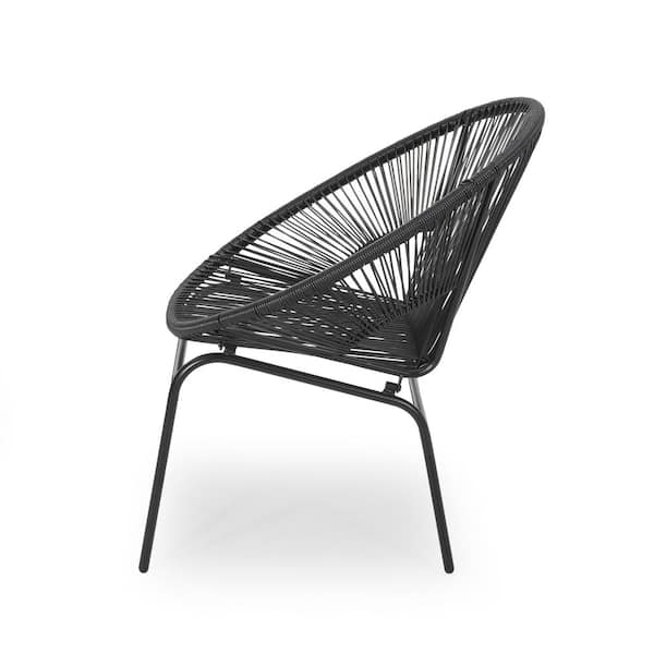 【12/11まで】furnihunter Rattan Side Chair Rattan Upholstered Side Chair (Set of 2) - On Sale - Bed