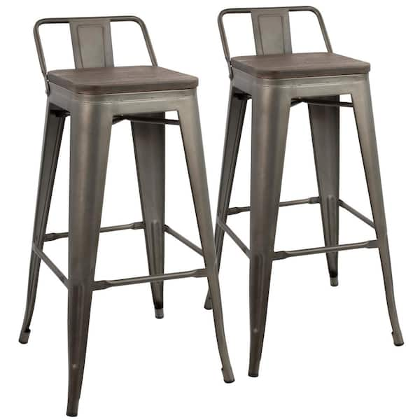 low back industrial bar stools