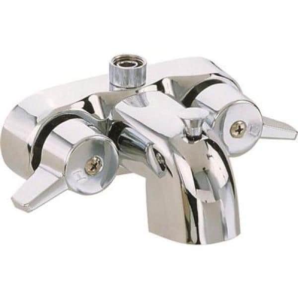 ProPlus 3/4 in. MIP Bathcock with Diverter in Polished Chrome