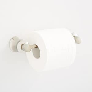 Pendleton Wall Mounted Toilet Paper Holder in Polished Nickel
