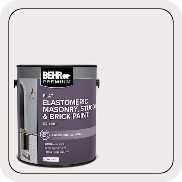 1 gal. #MS-47 Mountain Summit Elastomeric Masonry, Stucco and Brick Exterior Paint
