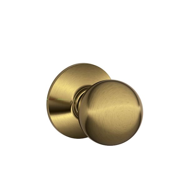 Ball Dummy Door Knob Polished Brass ǀ Hardware & Locks ǀ Today's