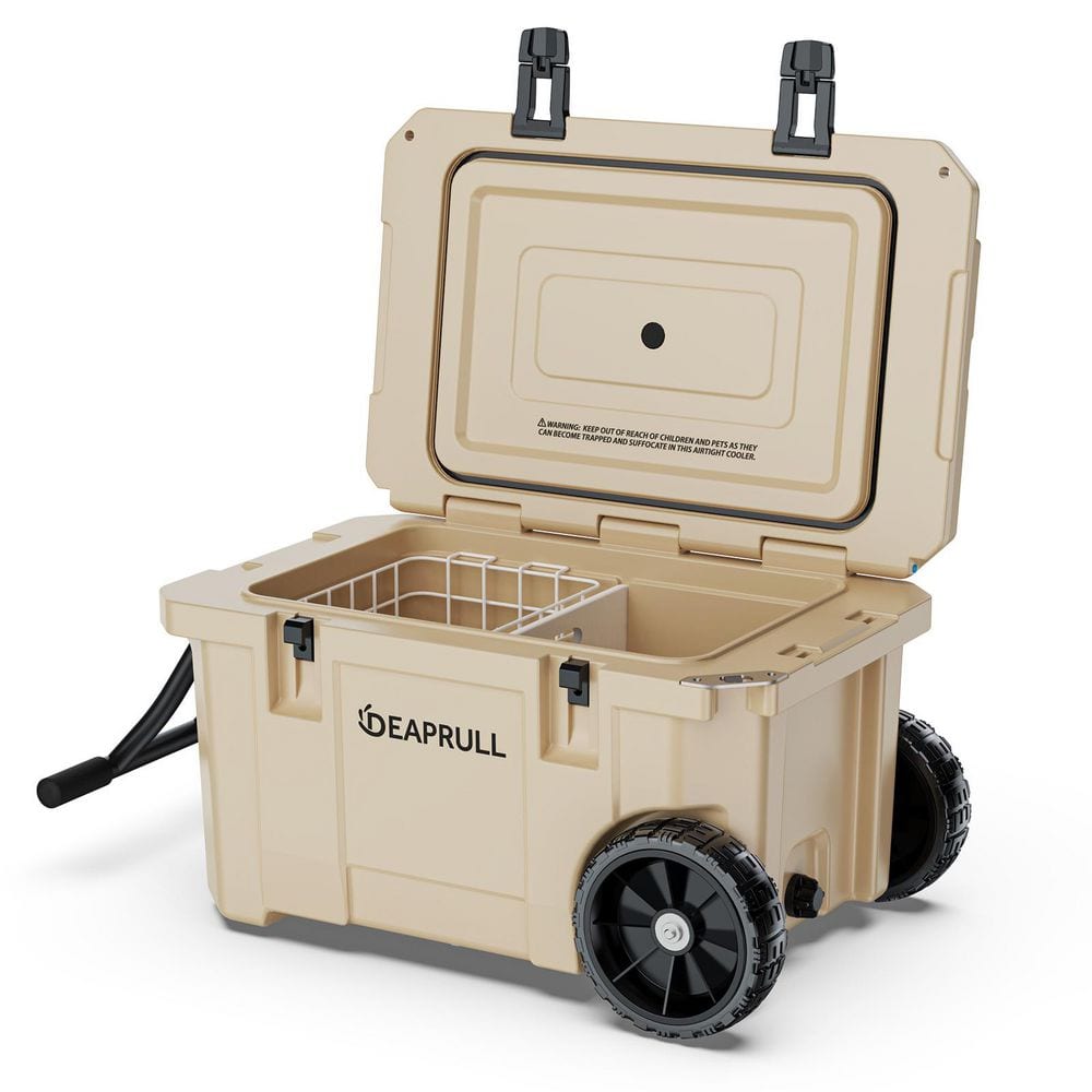 【値下げ】19,800→18,000 極美品BRIEFING防風XL futhork Khaki 55 qt. Portable Chest Cooler, Leak-Proof Outdoor