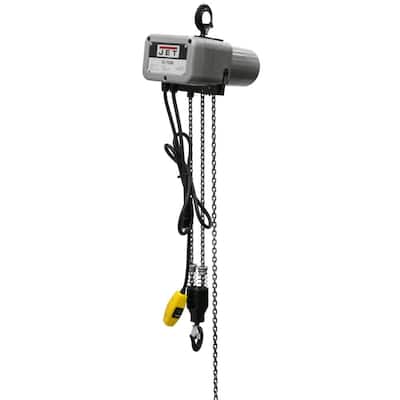 JSH-550-10 115-Volt 1/4-Ton Capacity 10 ft. Lift Electric Chain Hoist