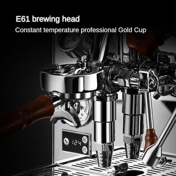 Aoibox 90 Cup Stainless Steel E61 Brewing Head Espresso