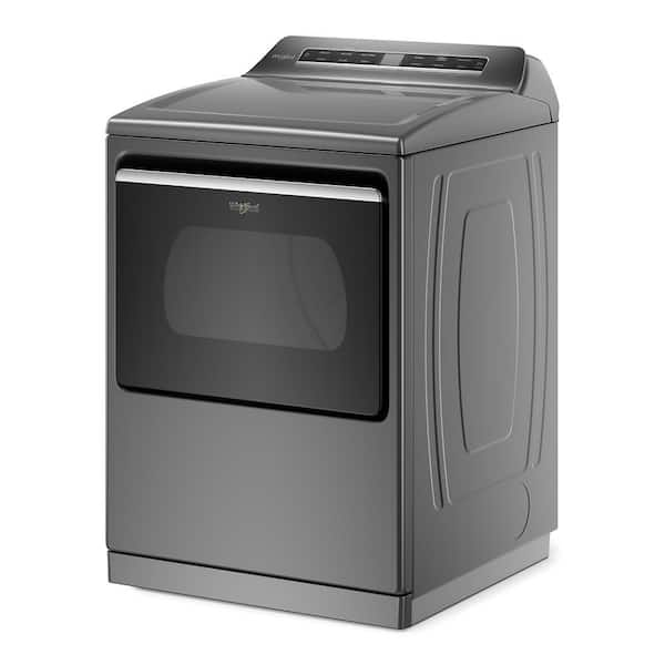 7.4 cu. ft. Smart Vented Electric Dryer in Chrome Shadow